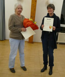 Brigitte Kögele und Martina Hillesheimer