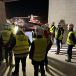 Baustellenbesichtigung Theater