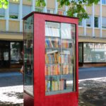 Bücherschrank auf dem Werderplatz