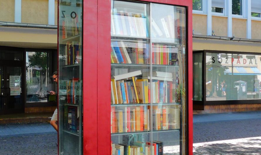 Unser Bücherschrank  – seit 15 Jahren am Werderplatz!