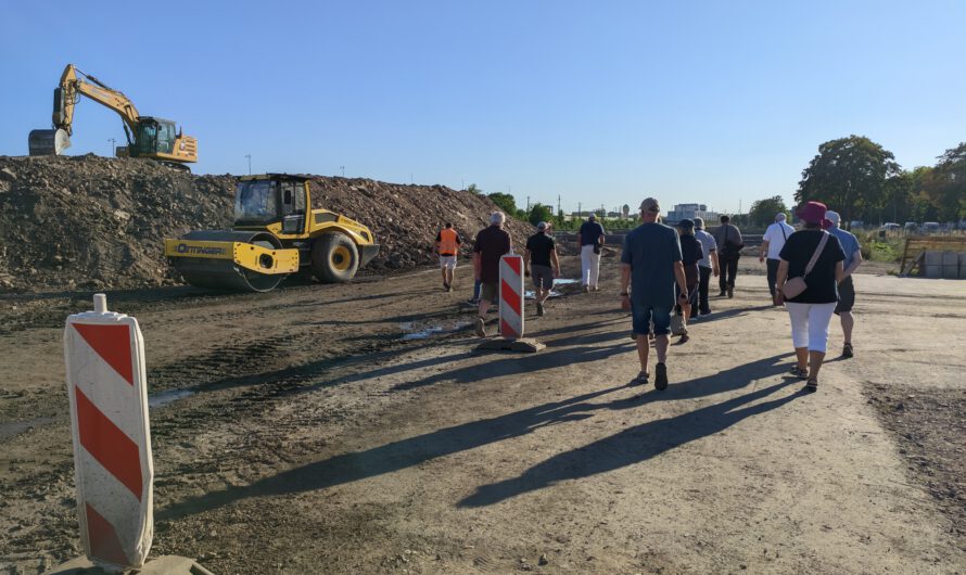 Bürgertreff – Baufortschritt Garten-Sportanlage Stuttgarter Str.